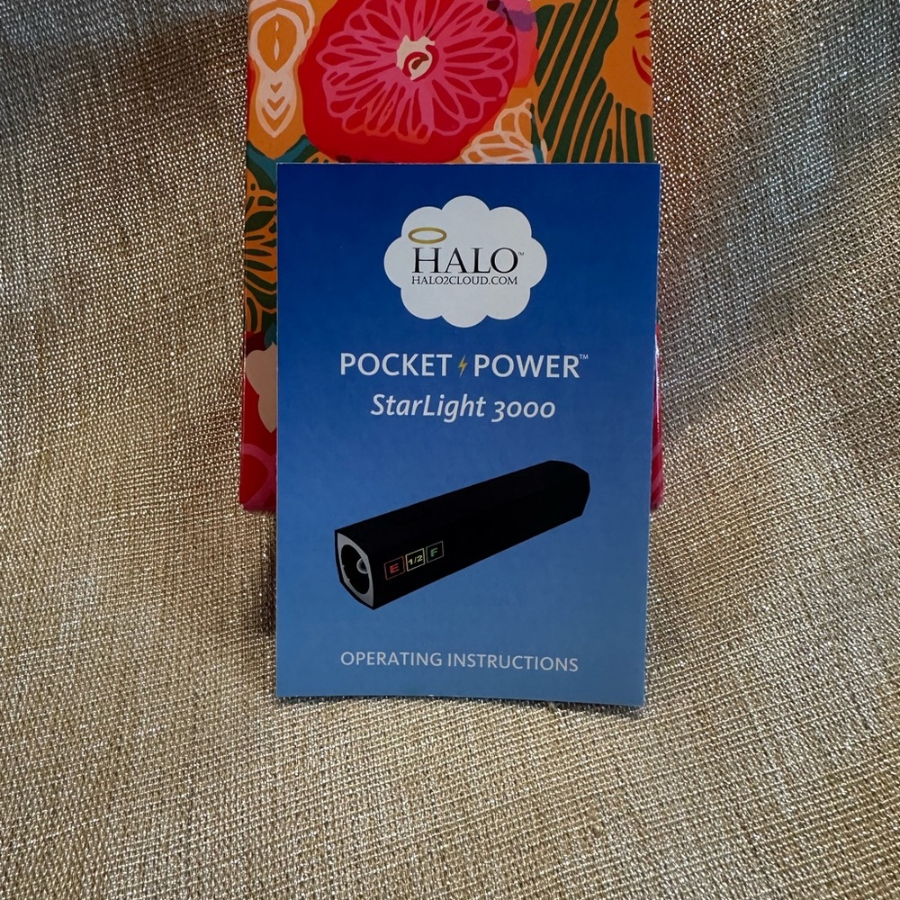 Halo StarLight 3000 Portable Charger - Multicolor Floral